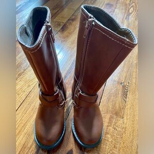 Cupcake Lil Ridder Girls Size 6 Brown Equestrian Boot